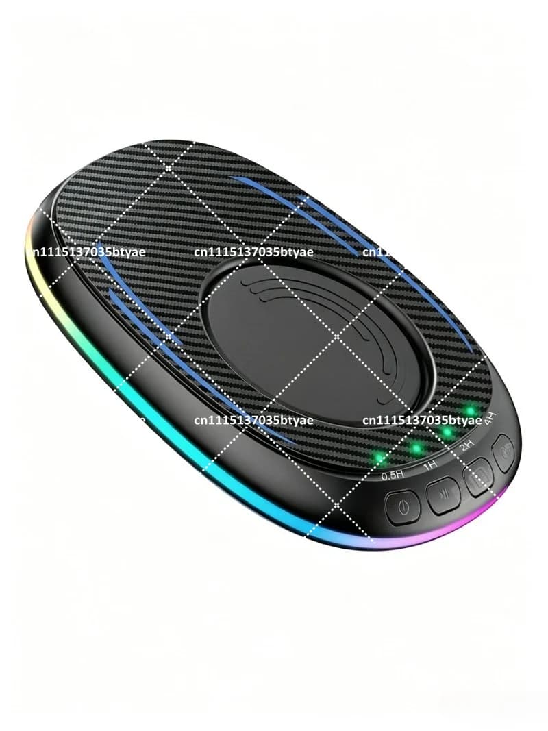 Mouse Mover with Timer, Silent Jiggler with ON/Off Switch, Keep Computer Active-Black