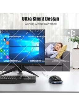 Mouse Mover with Timer, Silent Jiggler with ON/Off Switch, Keep Computer Active-Black