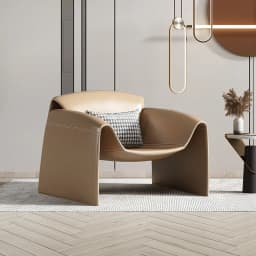 Crab Chair Single Chair Living Room Light Luxury Italian Minimalist High-end Creative Leisure Single Designer Sofa Chair