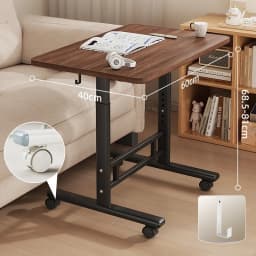 Adjustable Bedside Table Movable Lifting Bedside Desk Sofa Side Table Computer Desk Office Ergonomic Study Table Home Office