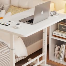 Adjustable Bedside Table Movable Lifting Bedside Desk Sofa Side Table Computer Desk Office Ergonomic Study Table Home Office