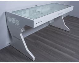 A68 Computer chassis integrated table, two hosts can be installed for two people, cool large chassis table,