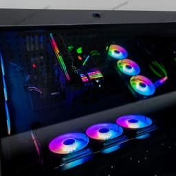 A68 Computer chassis integrated table, two hosts can be installed for two people, cool large chassis table,