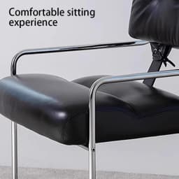 Modern Dining Chairs Leather Luxury Dining Chair Living Room Office Conference Armchair Soft Stool Interior Home Furniture