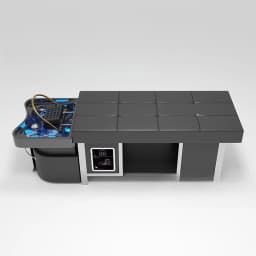 volume saving disassembly shampoo bed hair salon barber shop special massage bed water circulation fumigation head treatment bed