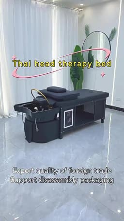 volume saving disassembly shampoo bed hair salon barber shop special massage bed water circulation fumigation head treatment bed
