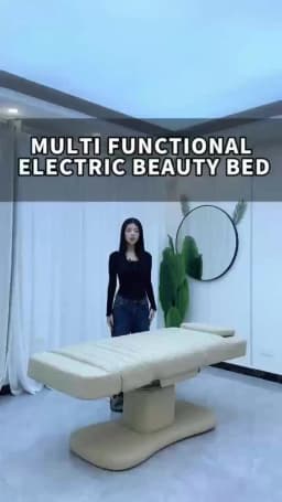 3 Motor Electric Beauty Bed Germany Warehouse Fast Delivery Adjustable Massage Table for Spa Salon Tattoo