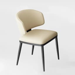 2026 New Italian Minimalist Light Luxury Dining Chair Padded Backrest Upholstered Side Chair For Home Dining Cafe