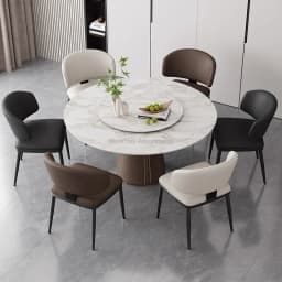 2026 New Italian Minimalist Light Luxury Dining Chair Padded Backrest Upholstered Side Chair For Home Dining Cafe