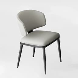 2026 New Italian Minimalist Light Luxury Dining Chair Padded Backrest Upholstered Side Chair For Home Dining Cafe