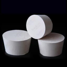 1-5Pcs White Tapered Solid Rubber Stopper Bung Plug 8-145mm Multi Sizes Lab Test Tube Bottle Water Pipe Hole Sealing Plug