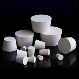 1-5Pcs White Tapered Solid Rubber Stopper Bung Plug 8-145mm Multi Sizes Lab Test Tube Bottle Water Pipe Hole Sealing Plug
