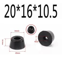 Pad Protection Rubber Rubber Feet Round Fine Grips Bumper Pad Anti-Slip Non Slip Pads Table Chair Use