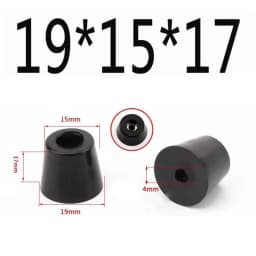 Pad Protection Rubber Rubber Feet Round Fine Grips Bumper Pad Anti-Slip Non Slip Pads Table Chair Use