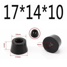 Pad Protection Rubber Rubber Feet Round Fine Grips Bumper Pad Anti-Slip Non Slip Pads Table Chair Use