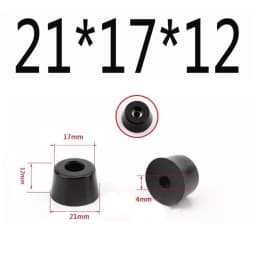 Pad Protection Rubber Rubber Feet Round Fine Grips Bumper Pad Anti-Slip Non Slip Pads Table Chair Use