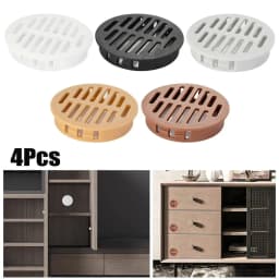 Rectangular Breathable Mesh Plastic Multiple Sizes Ventilation Grille Hole Plug Decoration Cover Shoe Cabinets