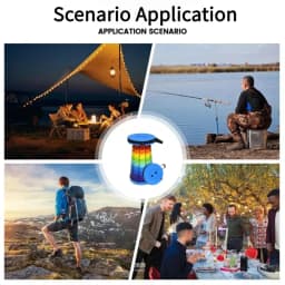 Outdoor Portable Rainbow Folding Chair - Adjustable Bench - Fishing Chair - Train Extendable Stool Outdoor Chair Folding Chair