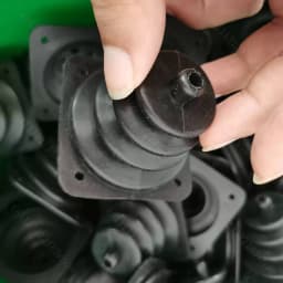 Waterproof Rubber Cover for HBC Remote Control Joystick of Concrete Sprayer Pump Truck, 61mm x 61mm Dustproof Protective Sleeve