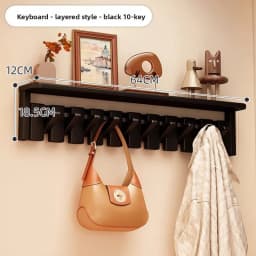 Coat Rack Piano Keys Hang Hangers, Wall Hangers Porch Hangers Do Not Take Up Space Living Room Entrance Door Hooks Coat Hangers