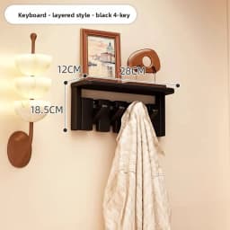 Coat Rack Piano Keys Hang Hangers, Wall Hangers Porch Hangers Do Not Take Up Space Living Room Entrance Door Hooks Coat Hangers
