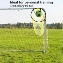 Football Soccer Shooting Target Net, For Precision Training, Easy to Attach and Detach to The Goal, Outdoor Practice Training