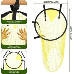 Football Soccer Shooting Target Net, For Precision Training, Easy to Attach and Detach to The Goal, Outdoor Practice Training