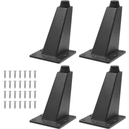 4 Pcs Adjustable Metal Furniture Leg Sofa Bed TV Cabinet Legs Furniture Feet Thick Aluminum Alloy Table Cabinets Feets