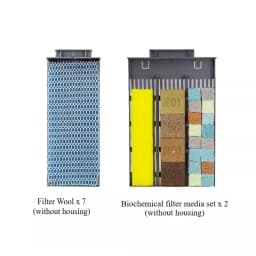 Fish Tank Filter Media Physical Module Biochemical Module Heating Compartment Module Accessories
