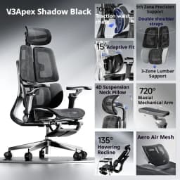 Office Mesh Chair Ergonomic Executive Computer Gaming Furniture Modern Swivel Rolling Adjustable Silla Gaming Ergonomic Chair