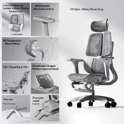 Office Mesh Chair Ergonomic Executive Computer Gaming Furniture Modern Swivel Rolling Adjustable Silla Gaming Ergonomic Chair