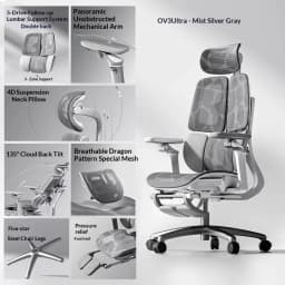 Office Mesh Chair Ergonomic Executive Computer Gaming Furniture Modern Swivel Rolling Adjustable Silla Gaming Ergonomic Chair