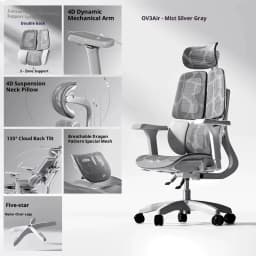 Office Mesh Chair Ergonomic Executive Computer Gaming Furniture Modern Swivel Rolling Adjustable Silla Gaming Ergonomic Chair