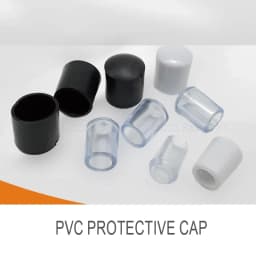 2.5/3/3.5/4/5/6/7/8/10mm PVC Round End Cap Cover Screw Thread Hook Cover Soft Plastic Caps Coat Hanger Anti Protective Sleeve