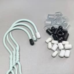 2.5/3/3.5/4/5/6/7/8/10mm PVC Round End Cap Cover Screw Thread Hook Cover Soft Plastic Caps Coat Hanger Anti Protective Sleeve