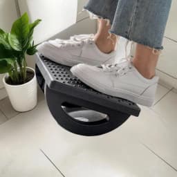 Portability Foot Rest Under Desk Footrest Ergonomic Foot Stool With Massage Rollers Foot Rest For Home Office