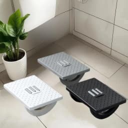 Portability Foot Rest Under Desk Footrest Ergonomic Foot Stool With Massage Rollers Foot Rest For Home Office