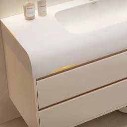 Vanity with Sink Shelves Sink Under Cabinet Bathroom Bathroom Sets Full Set Furniture Comfortable with Drawers Storage Cabinet