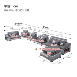 Living Room Luxury Sofas Modern Nordic Comfortable Design Sofas Elegant Straight Sofas Modernos Para Sala Home Decoration