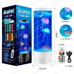 Factory strictly selects home improvement jellyfish atmosphere gift lava lamp usb decoration