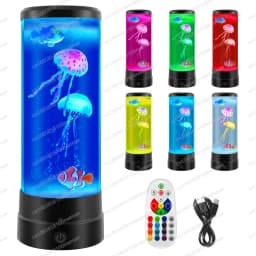 Factory strictly selects home improvement jellyfish atmosphere gift lava lamp usb decoration