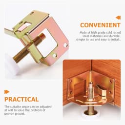 4Pcs Furniture Leg Workbench Adjust The Foot Pad Furniture Levelerss Heavy Duty Heavy Duty Outdoor Step Mats Adjustable Feet