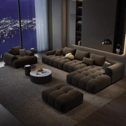 L Shape Living Room Sofas European Double Minimalist Luxury Sofas Modern Designer Divano Letto Matrimoniale Furniture Home
