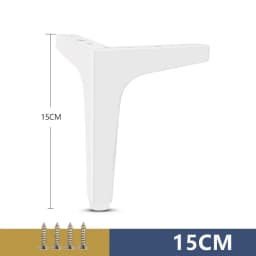 4Pcs 8/10/13/15/17cm Metal Furniture Legs Coffee Table Legs Sofa Bed Chair Leg Iron Desk Cabinet To The Dresser Foot Bathroom