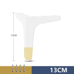 4Pcs 8/10/13/15/17cm Metal Furniture Legs Coffee Table Legs Sofa Bed Chair Leg Iron Desk Cabinet To The Dresser Foot Bathroom