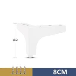 4Pcs 8/10/13/15/17cm Metal Furniture Legs Coffee Table Legs Sofa Bed Chair Leg Iron Desk Cabinet To The Dresser Foot Bathroom