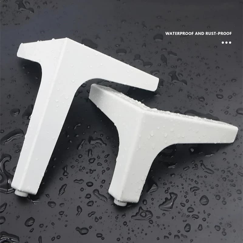 4Pcs 8/10/13/15/17cm Metal Furniture Legs Coffee Table Legs Sofa Bed Chair Leg Iron Desk Cabinet To The Dresser Foot Bathroom