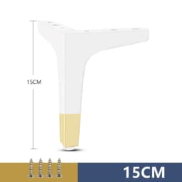 4Pcs 8/10/13/15/17cm Metal Furniture Legs Coffee Table Legs Sofa Bed Chair Leg Iron Desk Cabinet To The Dresser Foot Bathroom