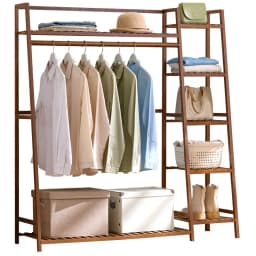 Coat Rack Floor-to-ceiling Household Hanger Floor Rack for Hanging Clothes Bedroom Vertical Pole Type Simple