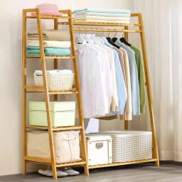 Coat Rack Floor-to-ceiling Household Hanger Floor Rack for Hanging Clothes Bedroom Vertical Pole Type Simple